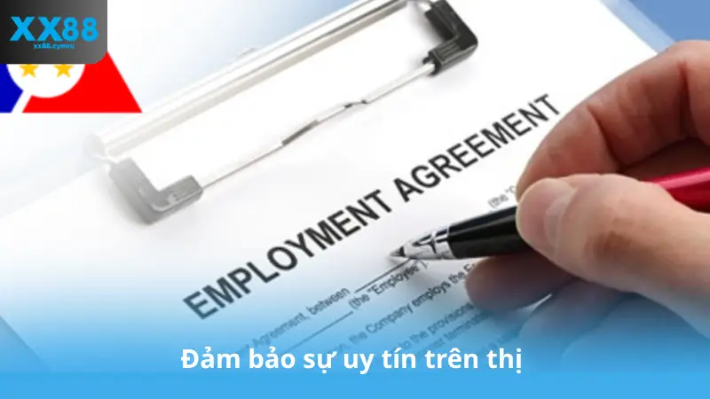 Đảm bảo sự uy tín trên thị trường
