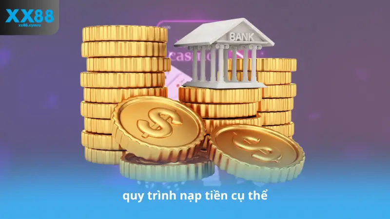 quy trình nạp tiền cụ thể